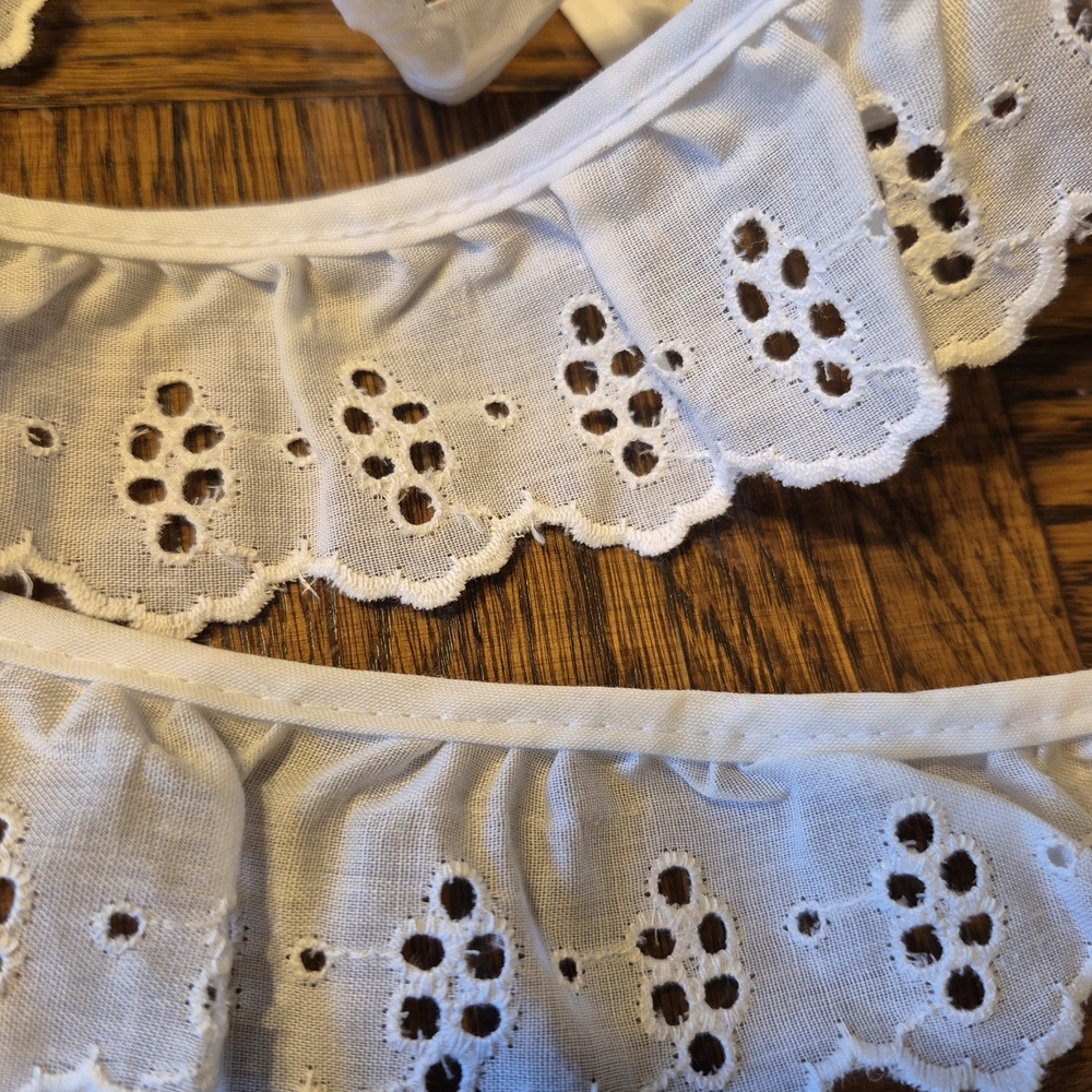 White Eyelet Lace Trim